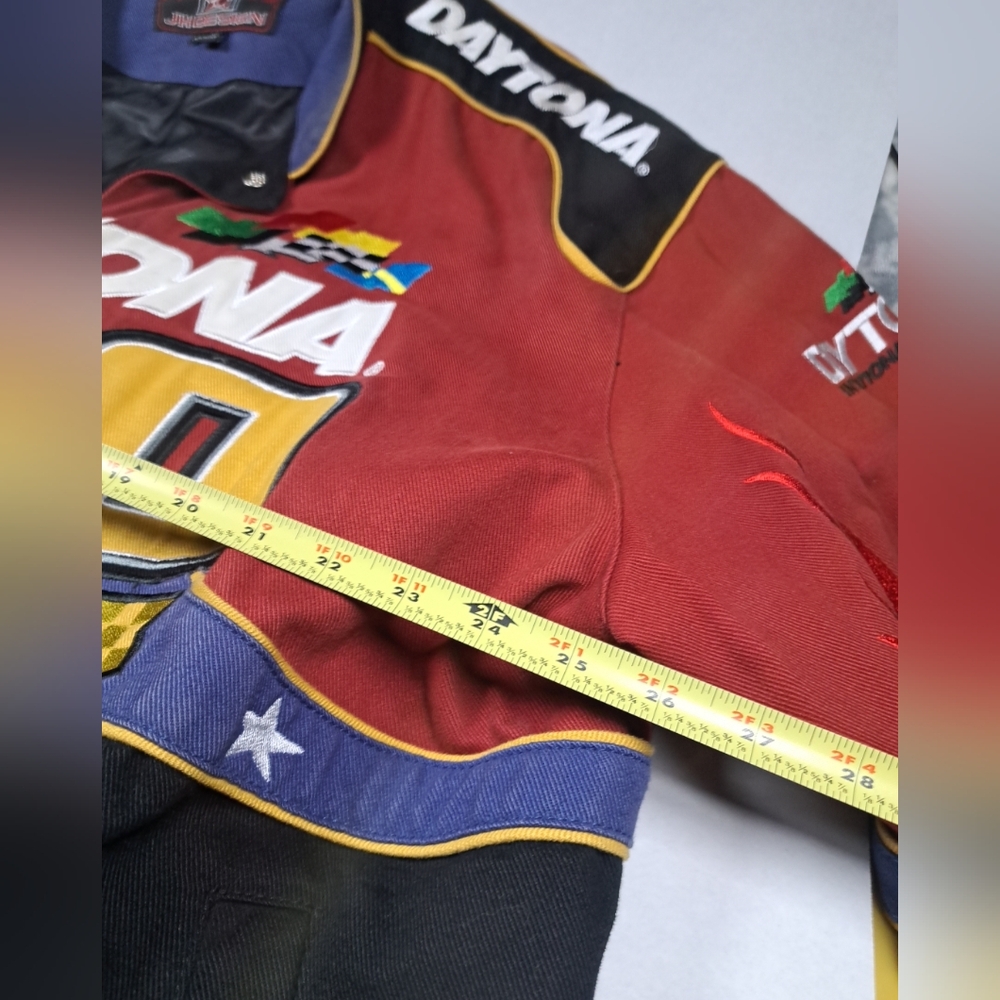 Daytona 500 Black and Red Jacket 50th Anniversary February 17th 2008 Mens XL - Picture 10 of 10